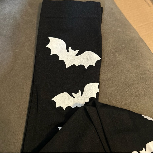 Bat Print Thigh High Stockings Over The Knee Socks girls Women's Stockings - Picture 3 of 10